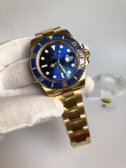 Fake Rolex Submariner SUB 116610 Gold Series Blue Dial