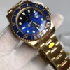 Super Clone Rolex Submariner SUB 116610 Gold Series Blue Dial