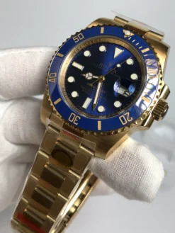 Best Fake Rolex Submariner SUB 116610 Gold Series Blue Dial