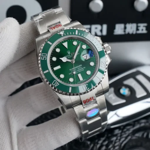 Rolex Super Clone Submariner SUB 116610 Green Dial