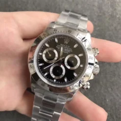 Fake Rolex Super Universe Chronograph Daytona 116500 Dial Black