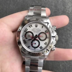 Rolex Super Clone Super Universe Chronograph Daytona 116500 Dial Silver