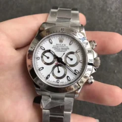 Rolex Super Clone Super Universe Chronograph Daytona 116500 Dial White