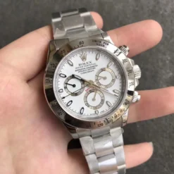 Rolex Replica Super Universe Chronograph Daytona 116500 Dial White