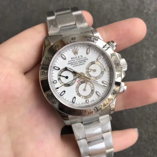 Rolex Replica Super Universe Chronograph Daytona 116500 Dial White