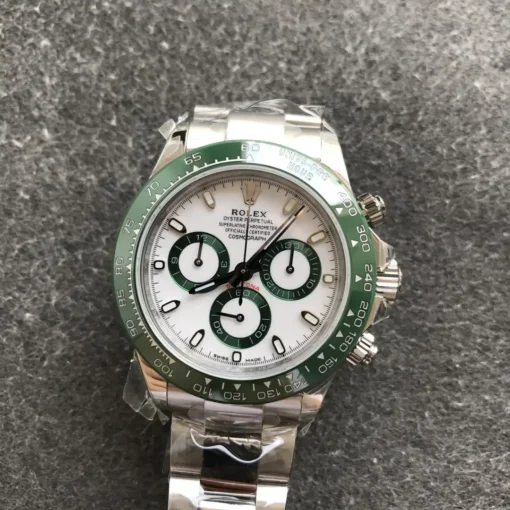 Best Replica Rolex Super Universe Chronograph Daytona 116500 Green Bezel
