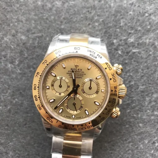 Best Replica Rolex Super Universe Chronograph Daytona 116503 Gold Dial