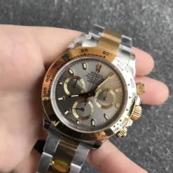 Fake Rolex Super Universe Chronograph Daytona 116503 Silver Dial