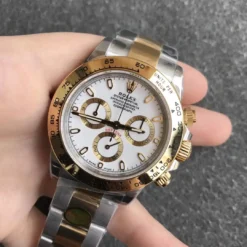 Fake Rolex Super Universe Chronograph Daytona 116503 White Dial