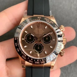 Rolex Super Clone Super Universe Chronograph Daytona 116515 Chocolate Dial