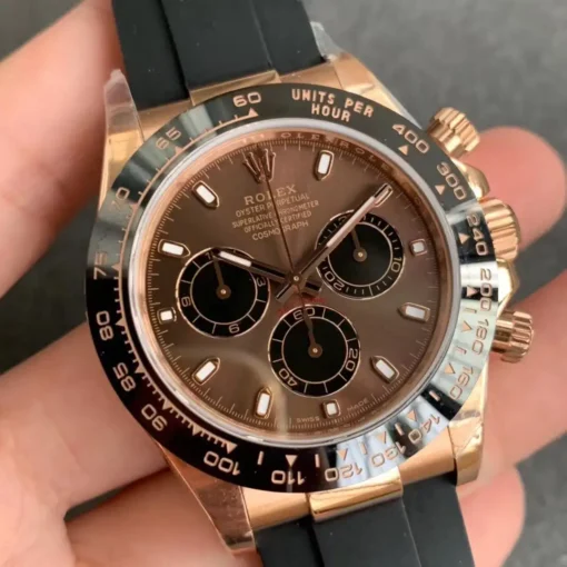 Fake Rolex Super Universe Chronograph Daytona 116515 Chocolate Dial