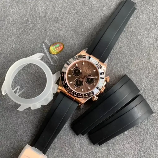 Rolex Clone Watches Super Universe Chronograph Daytona 116515 Chocolate Dial