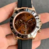 Rolex Super Clone Super Universe Chronograph Daytona 116515 Coffee Dial