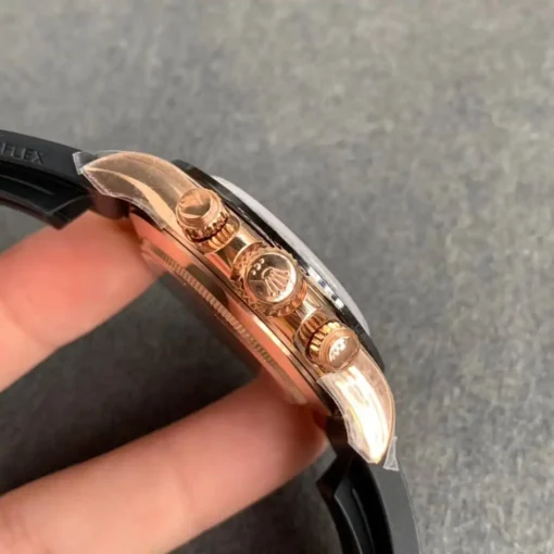 Super Clone Rolex Super Universe Chronograph Daytona 116515 Rose Gold Dial