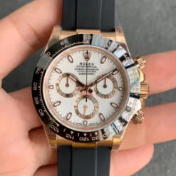 Rolex Super Clone Super Universe Chronograph Daytona 116515 White Dial