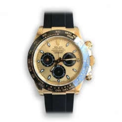 Replica Rolex Super Universe Chronograph Daytona 116518 Golden & Bright Black Dial