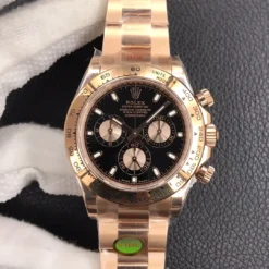 Rolex Super Clone Super Universe Chronograph Daytona m116505 Black Dial
