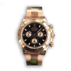 Replica Rolex Super Universe Chronograph Daytona m116505 Black Dial