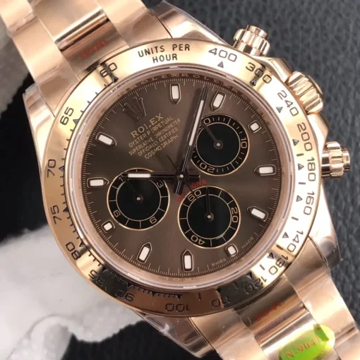 Super Clone Rolex Super Universe Chronograph Daytona m116505 Chocolate Dial