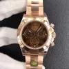 Rolex Super Clone Super Universe Chronograph Daytona m116505 Coffee Dial