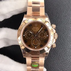 Rolex Super Clone Super Universe Chronograph Daytona m116505 Coffee Dial