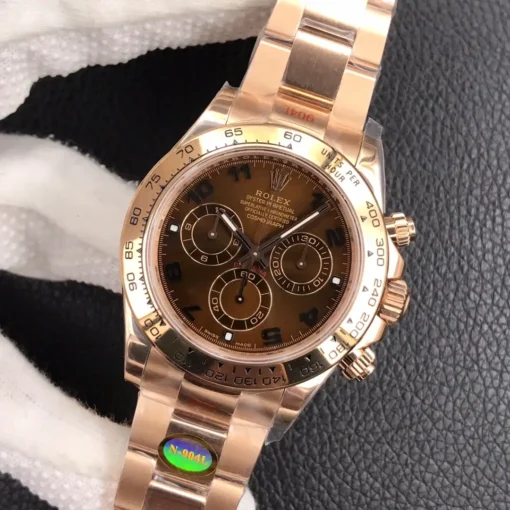 Rolex Replica Super Universe Chronograph Daytona m116505 Coffee Dial