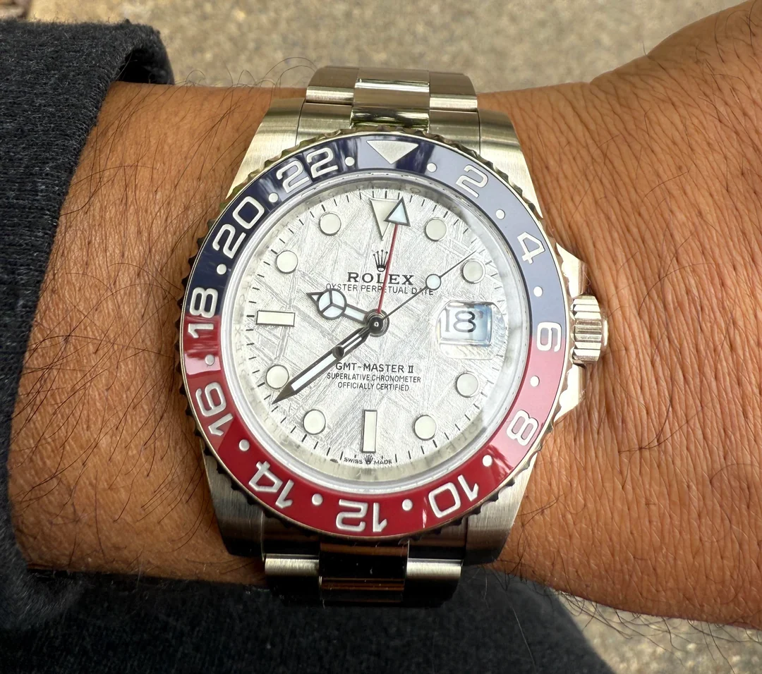 GMT-Master II Meteorite Dial 126719BLRO "Superman" Oyster photo review