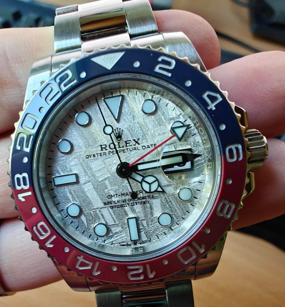 GMT-Master II Meteorite Dial 126719BLRO “Superman” Oyster photo review