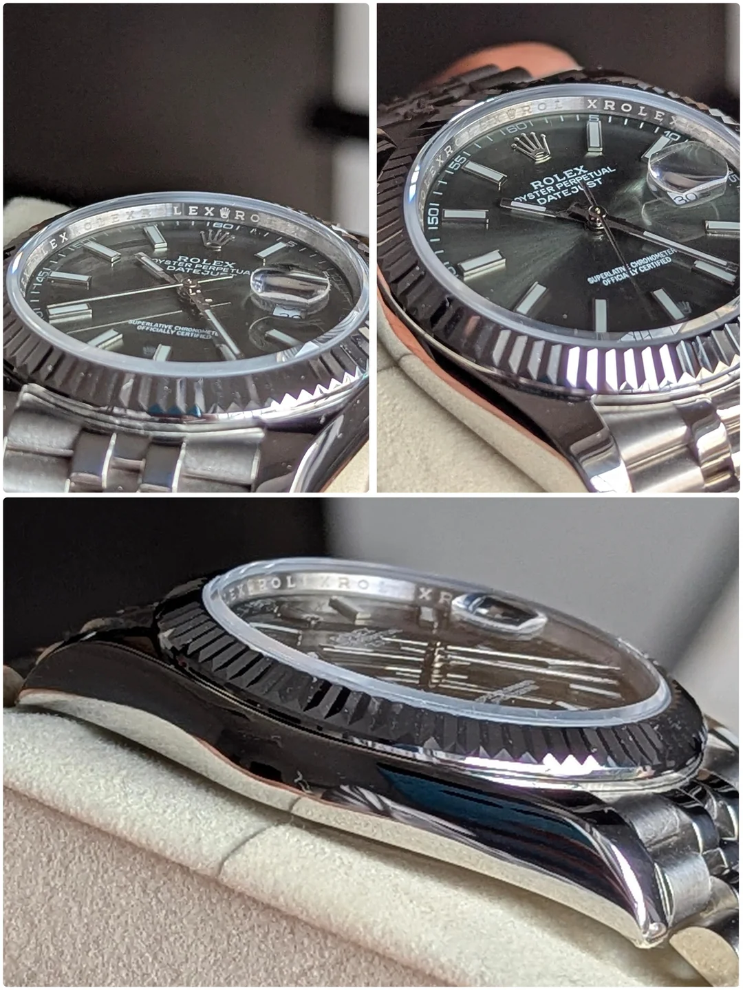 Replica Datejust 41 mm Rhodium Dial 126334 Jubilee photo review