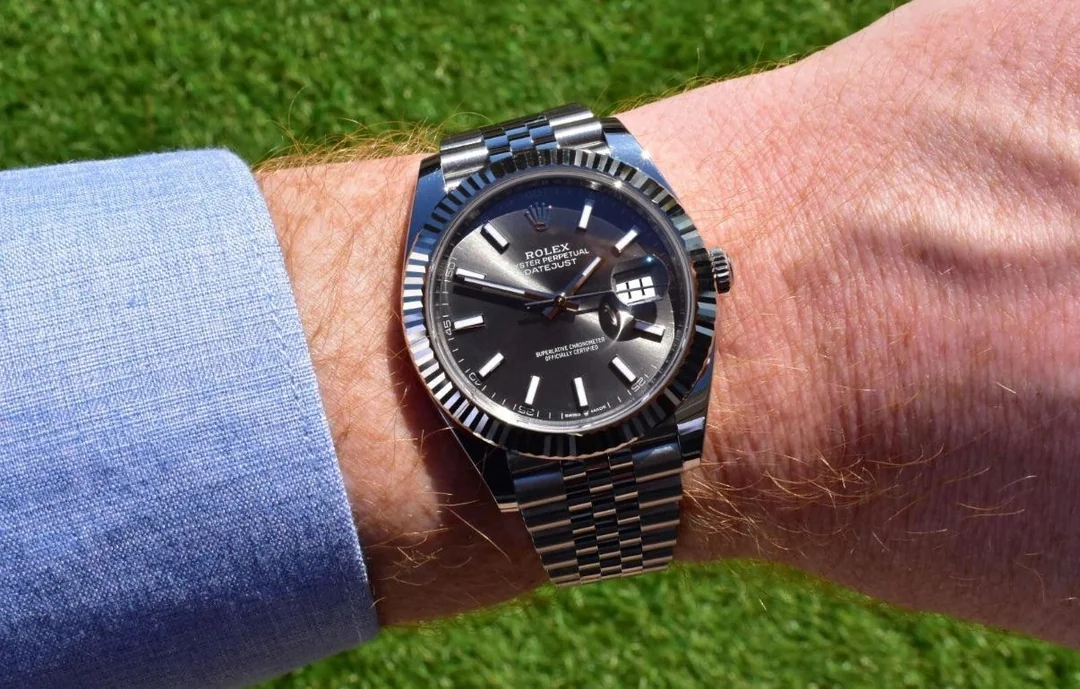 Replica Datejust 41 mm Rhodium Dial 126334 Jubilee photo review