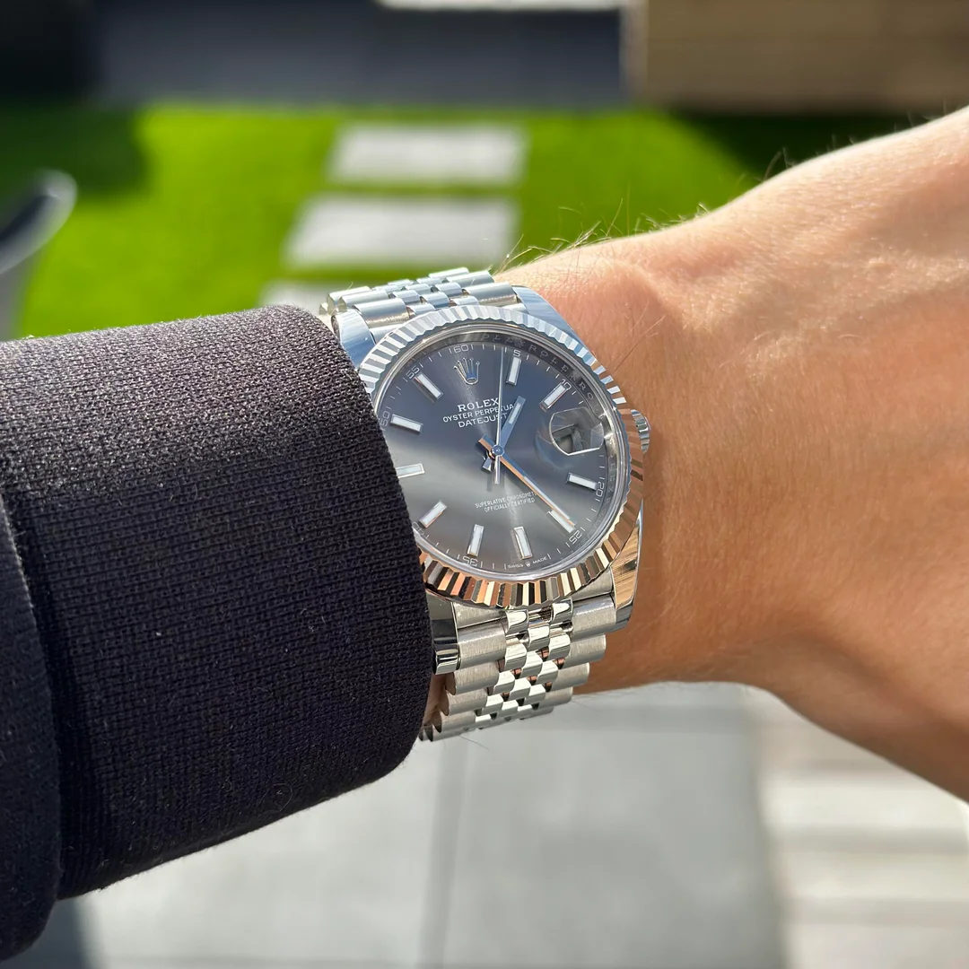 Replica Datejust 41 mm Rhodium Dial 126334 Jubilee photo review
