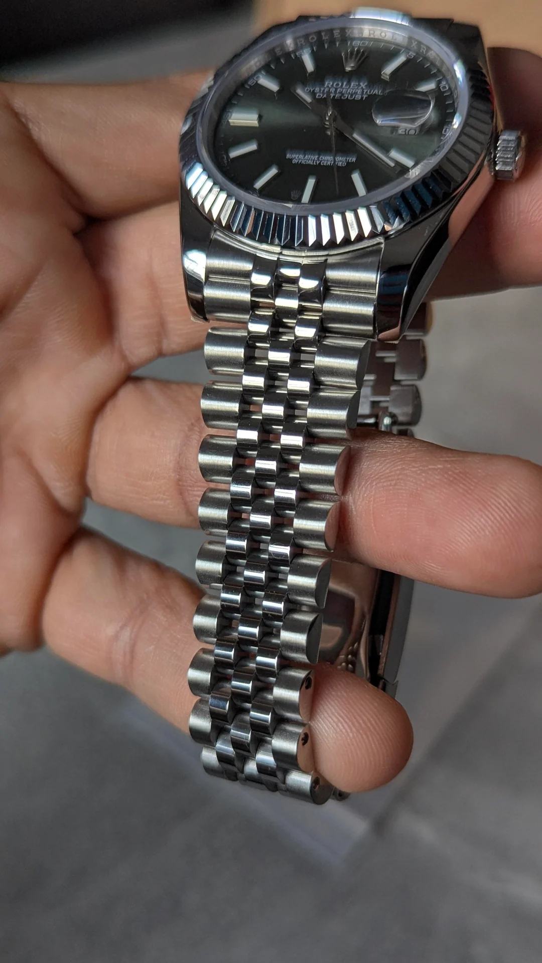 Datejust 41 mm Rhodium Dial 126334 Jubilee photo review