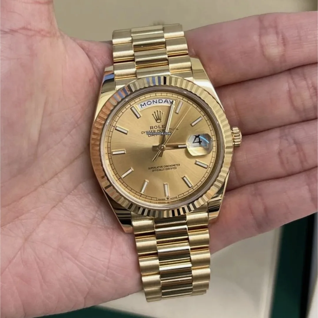 Day-Date II 40mm Champagne Dial 228238 photo review