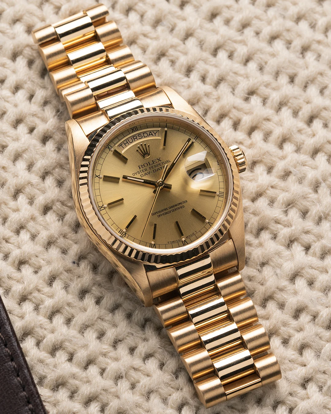 Day-Date II 40mm Champagne Dial 228238 photo review