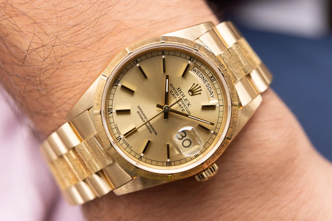 Day-Date II 40mm Champagne Dial 228238 photo review
