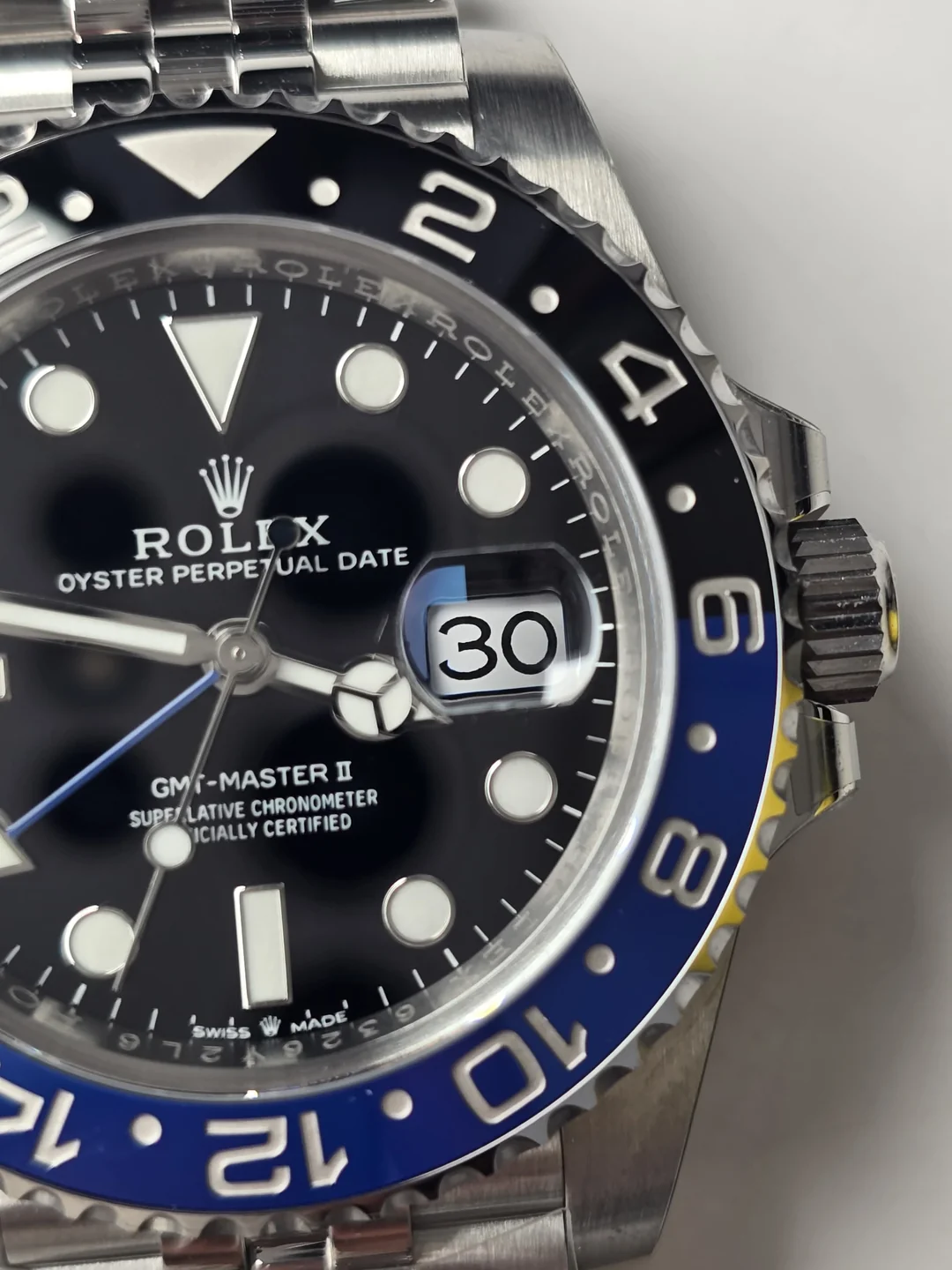 Replica GMT-Master II Black Dial 126710BLNR “Batgirl” photo review