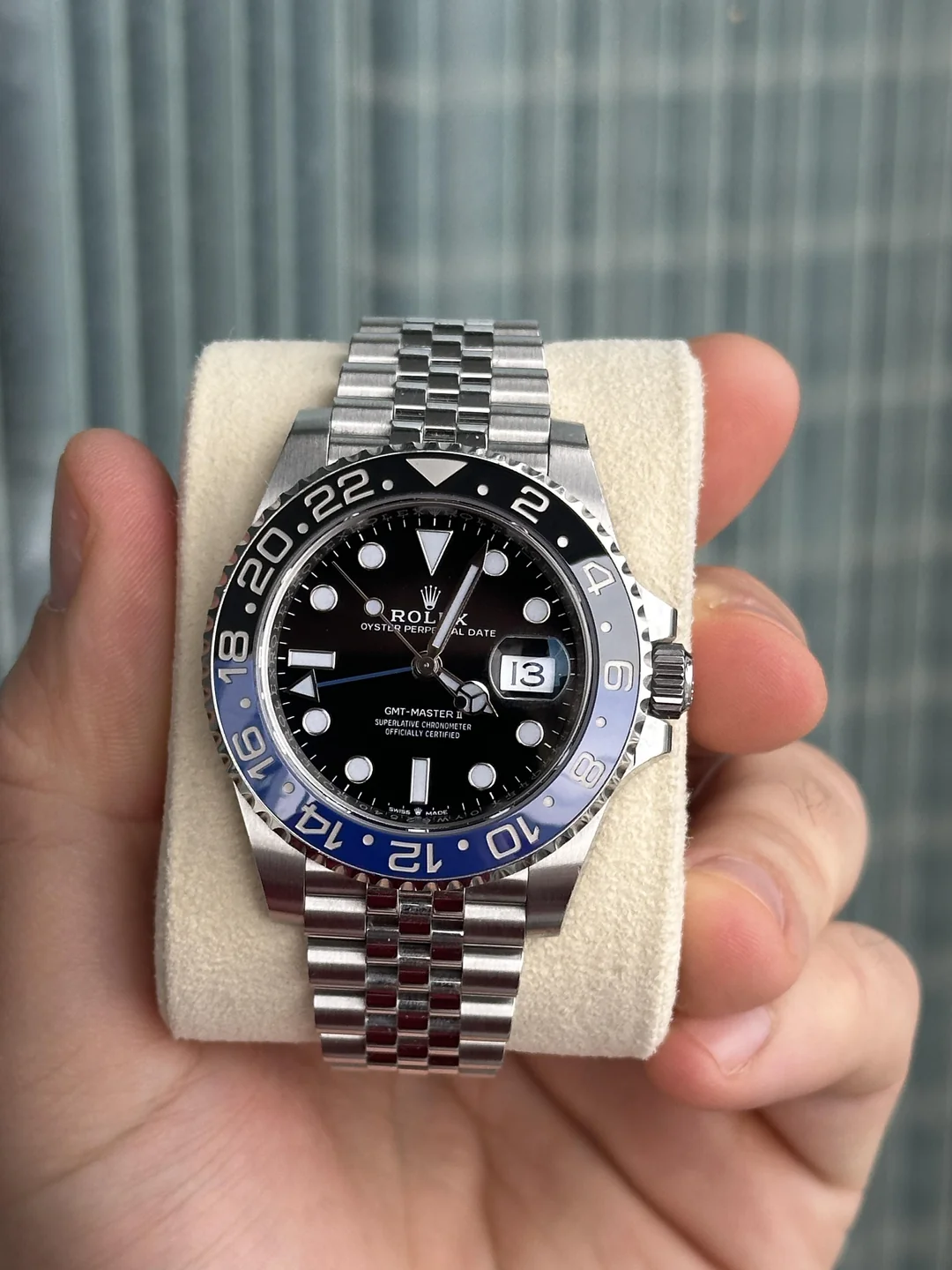 Replica GMT-Master II Black Dial 126710BLNR “Batgirl” photo review