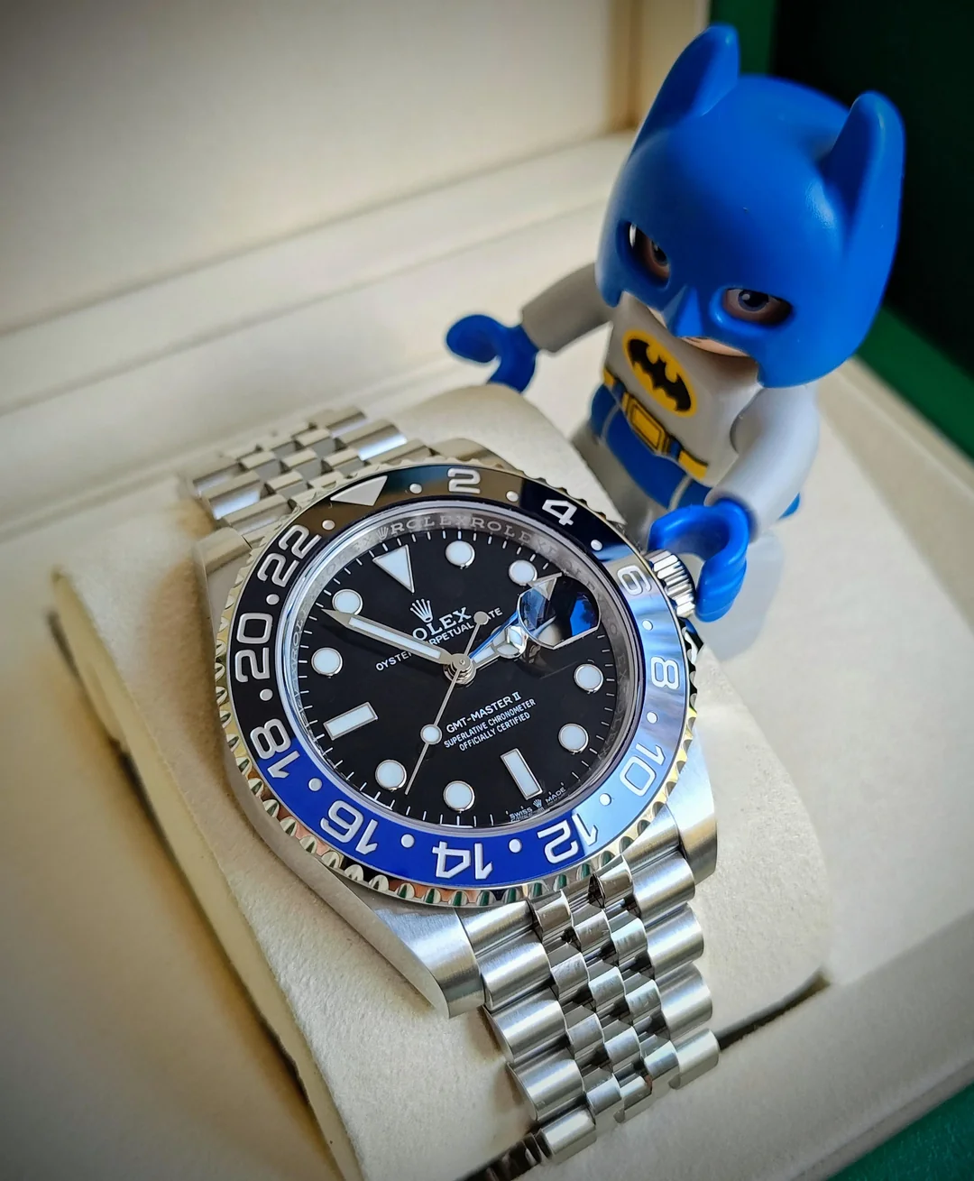 Replica GMT-Master II Black Dial 126710BLNR “Batgirl” photo review
