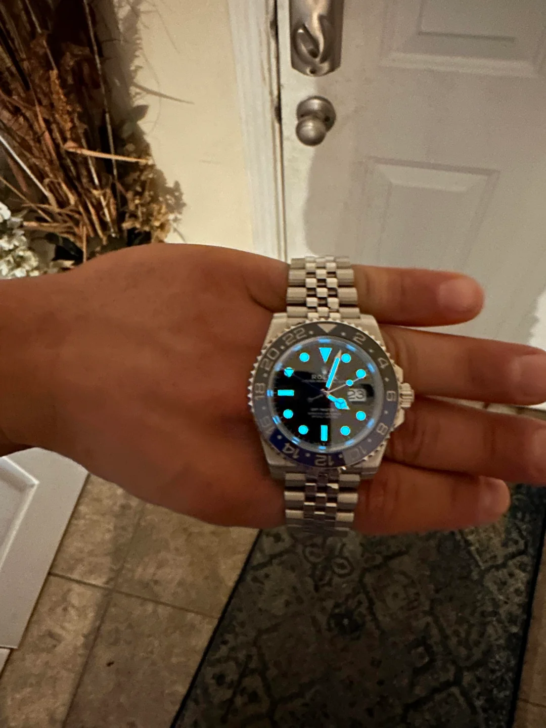 Replica GMT-Master II Black Dial 126710BLNR “Batgirl” photo review