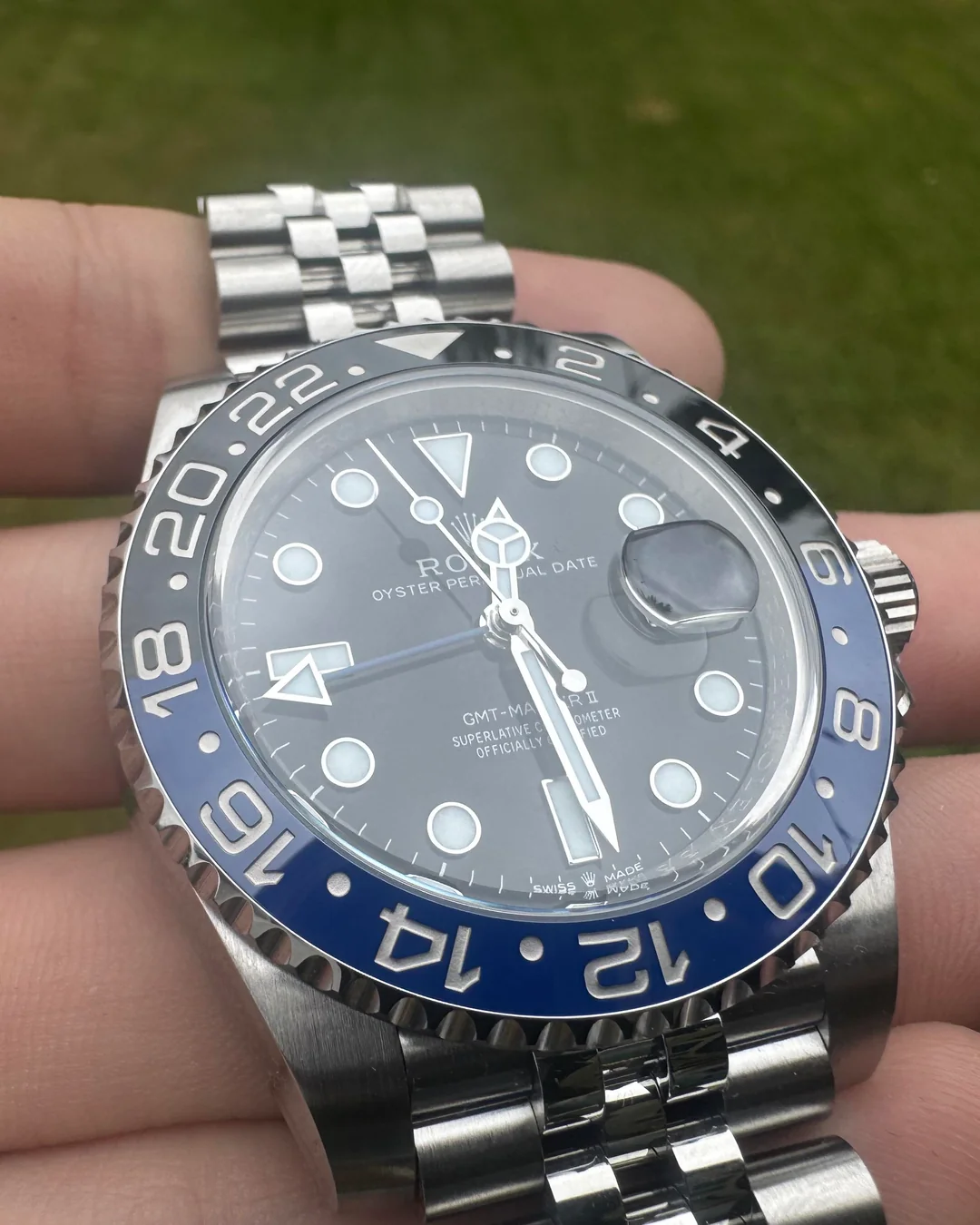 Replica GMT-Master II Black Dial 126710BLNR “Batgirl” photo review
