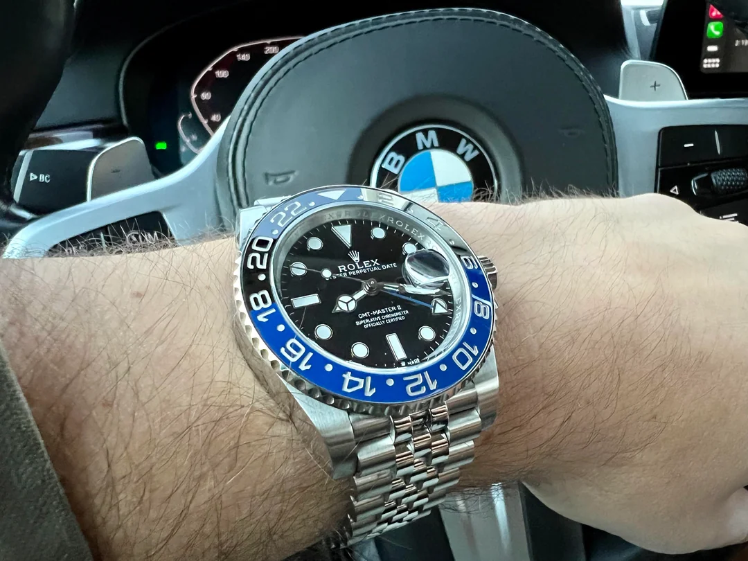 Replica GMT-Master II Black Dial 126710BLNR “Batgirl” photo review