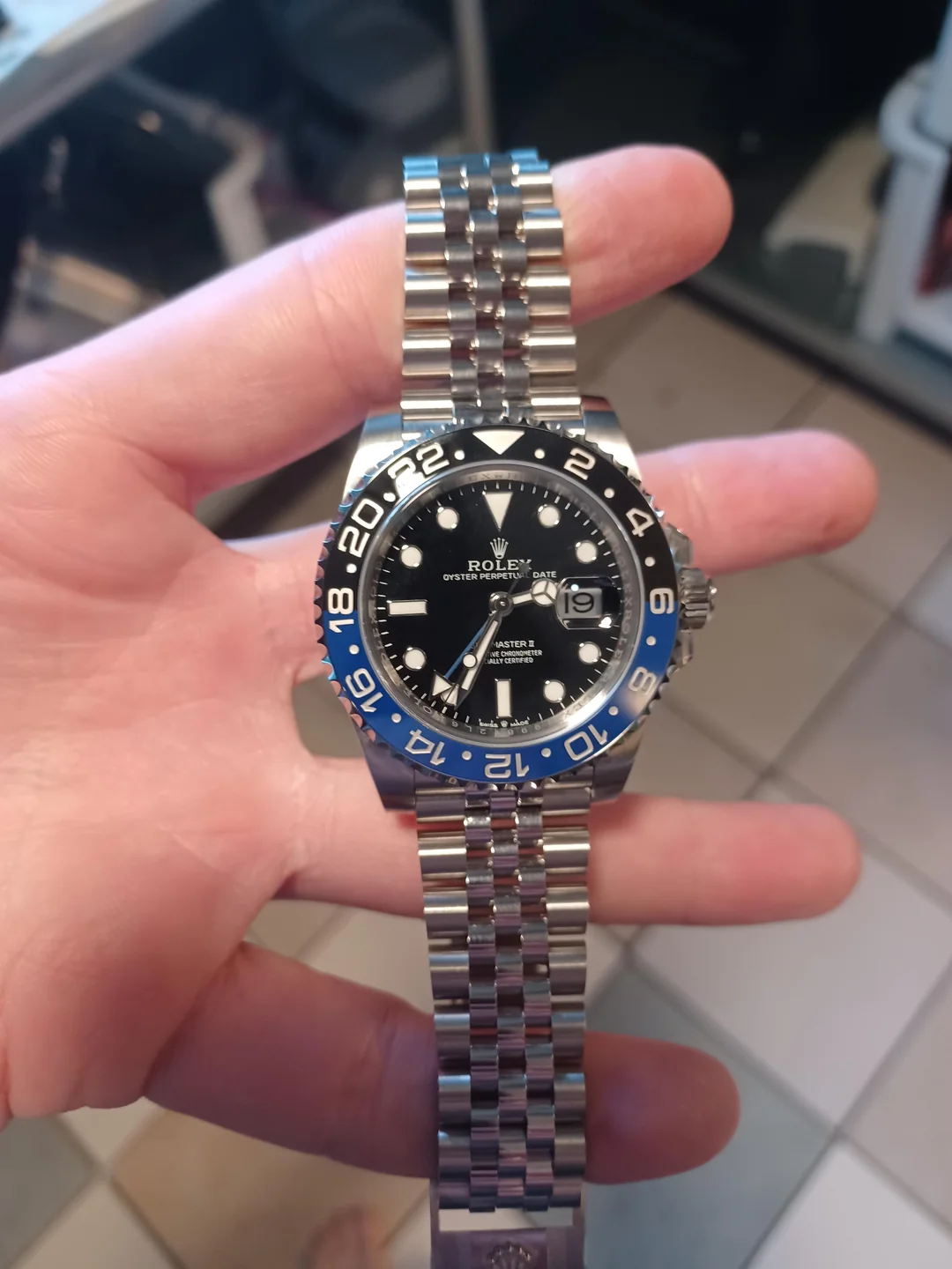 Replica GMT-Master II Black Dial 126710BLNR “Batgirl” photo review