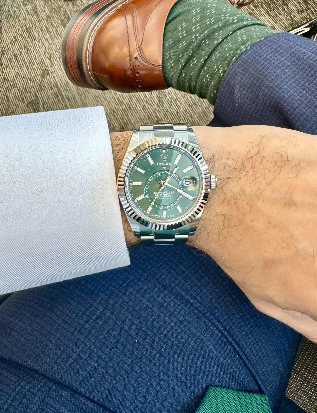 Sky-Dweller 326238 42mm Mint Dial photo review