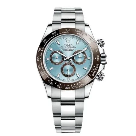 Superclone Rolex Daytona 40 mm Ice blue Dial 116506 “Platona”