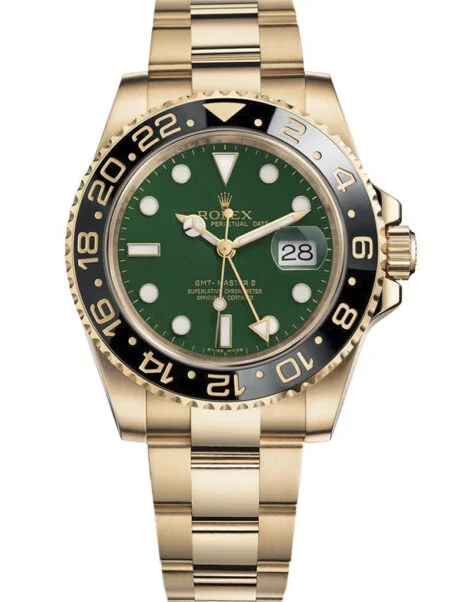 Superclone Rolex GMT Master II 40mm Green Dial 116718LN