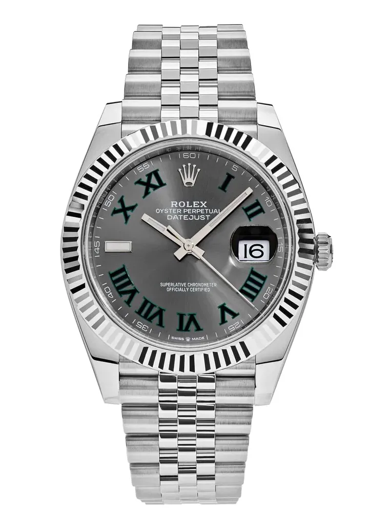 datejust 41 126300 mens watch wimbledon dial 2022 p12346 55325 image