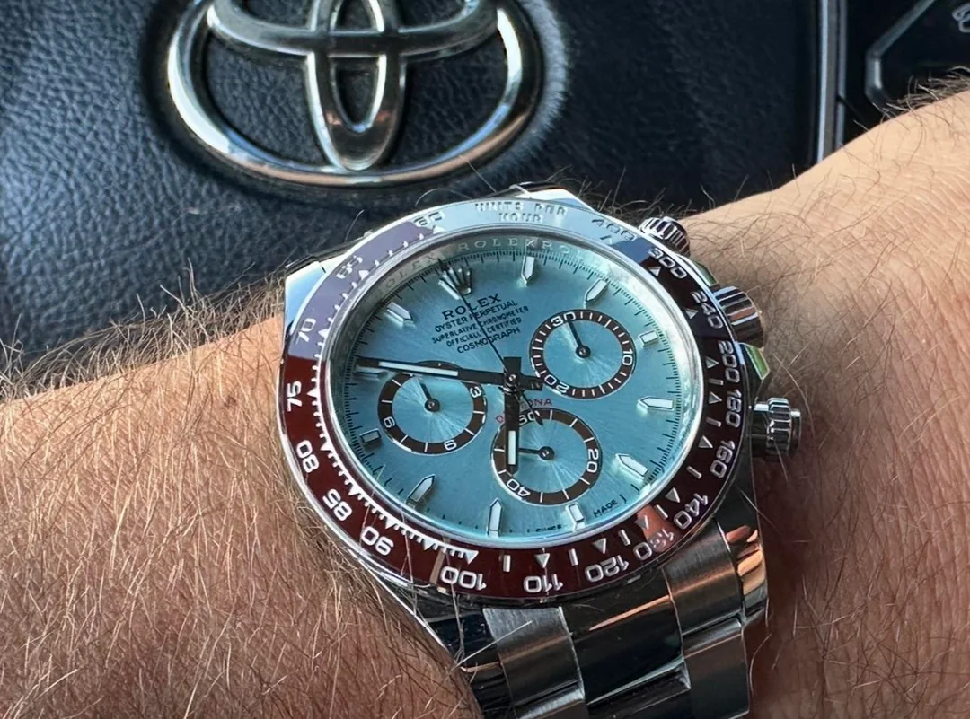 Daytona 40 mm Ice blue Dial 116506 “Platona” photo review