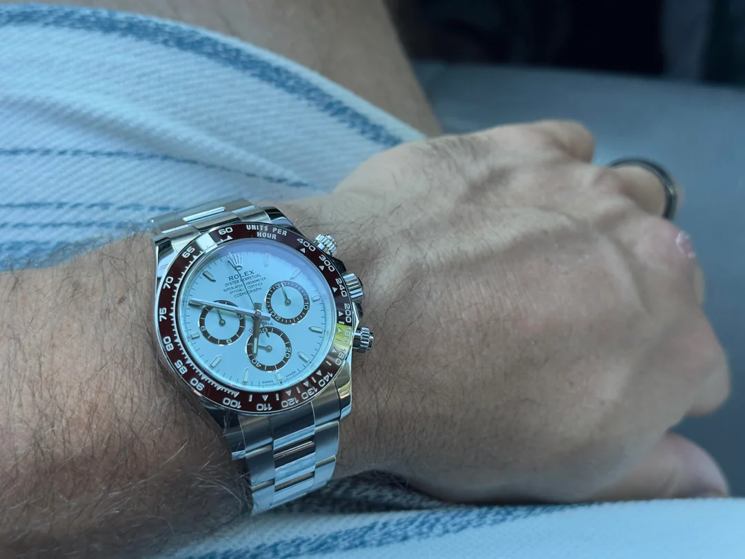 Daytona 40 mm Ice blue Dial 116506 “Platona” photo review