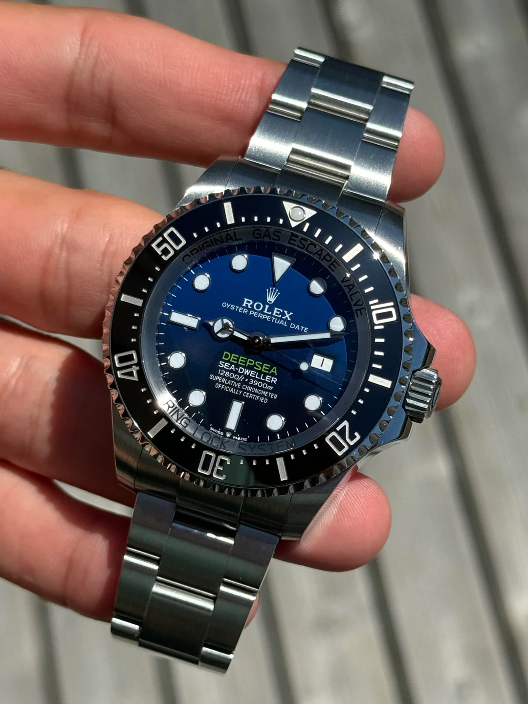Deepsea 44mm James Cameron Dial 126660 photo review