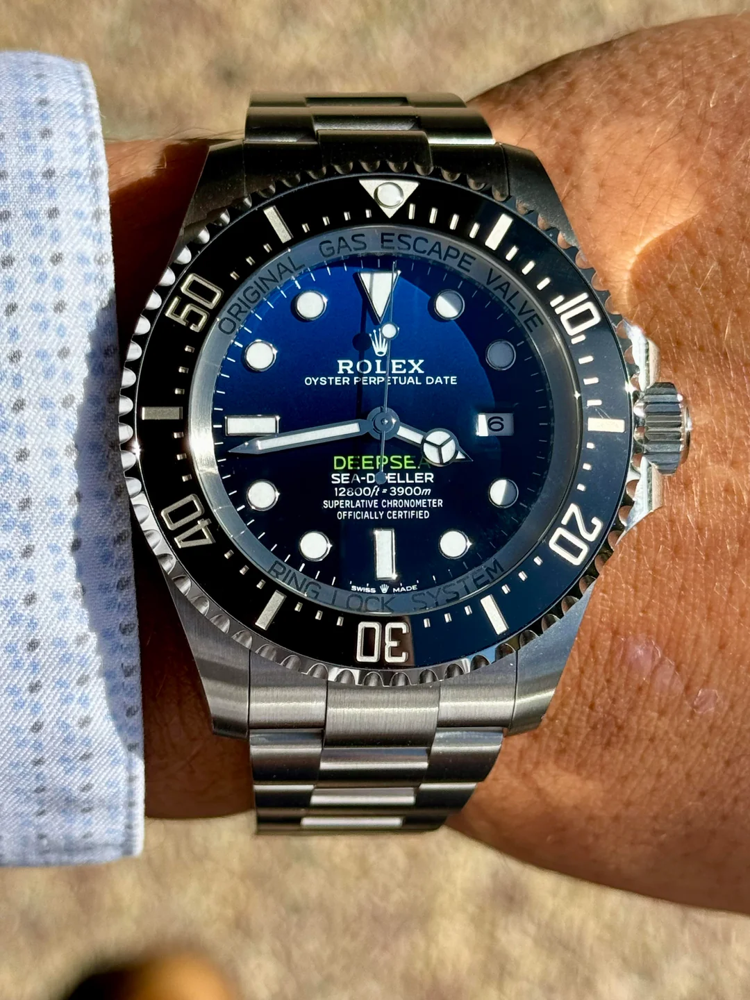 Deepsea 44mm James Cameron Dial 126660 photo review